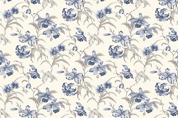 Papel De Parede Adesivo 45cm x 10 metros Lírio