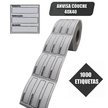 Etiqueta De Alimento Anvisa Prazo Validade 40x40 couche
