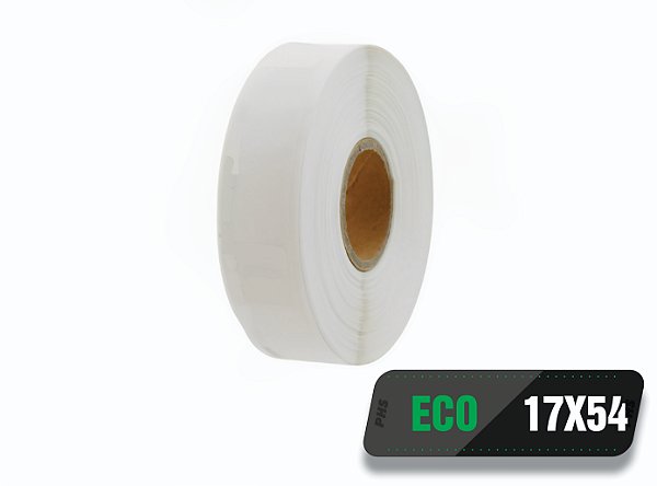 20 Rolos Etiqueta Térmica 17x54 (mm) 400 etiquetas por rolo - Impressoras Zebra, Argox, Elgin, Zetex, Tomate...