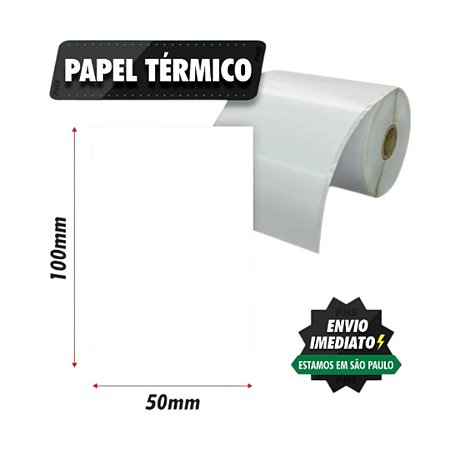 20 rolos Etiqueta Térmica 10x15 100x150 Rolo Jumbo 400 unidades| Etiquetas DK