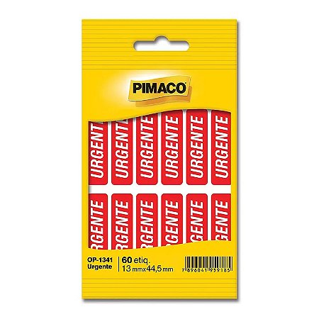 Etiqueta adesiva OP1341 Urgente - Pimaco