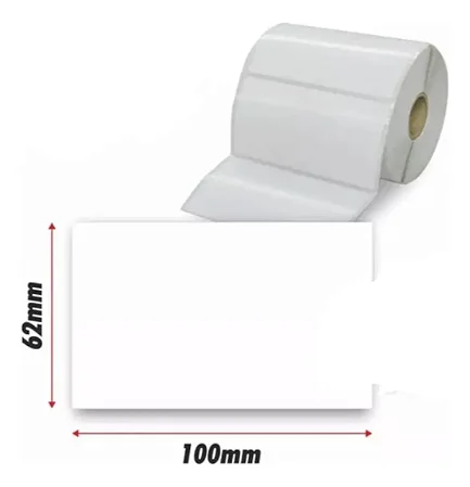 20 Rolos de Etiqueta Adesiva Premium Compatível Brother QL À PROVA D'ÁGUA