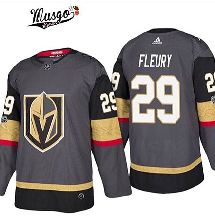 Camisa esporte Hockey NHL Golden Nights Marc-AndrÃ© Fleury Numero 29