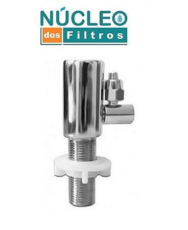 Bucha T para Gabinete c/ Regulagem mangueira de 3/8
