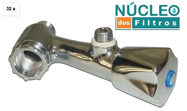 Registro Conexão 1/2 X 1/2 ou 3/4 X 1/4