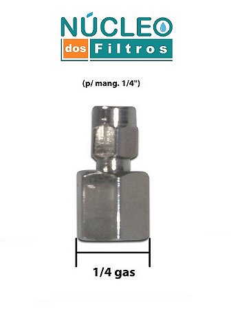 Caps 1/4 Bico Mangueira 1/4