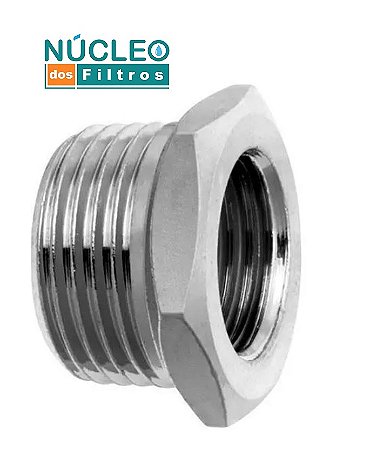 Bucha De Redução Cromada 1/2" x 1/4"