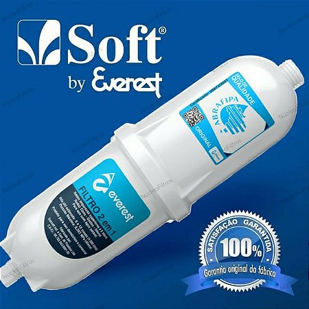 Filtro Everest (Refil-Vela) dos Purificadores Soft
