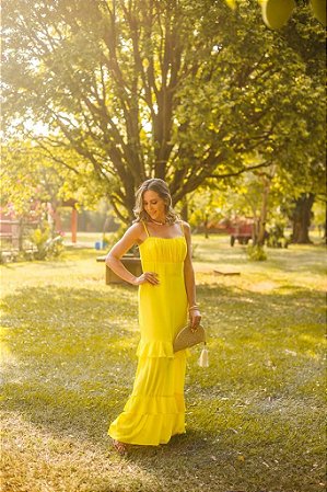 Vestido Busto Franzido