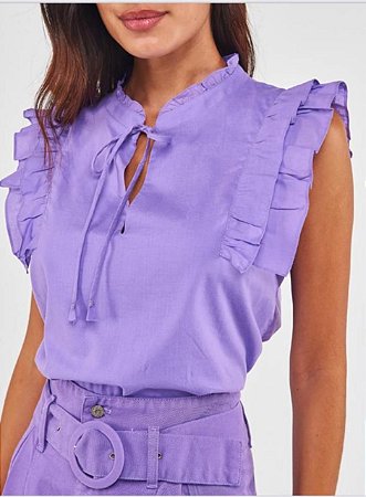 Blusa Vênus Lavanda