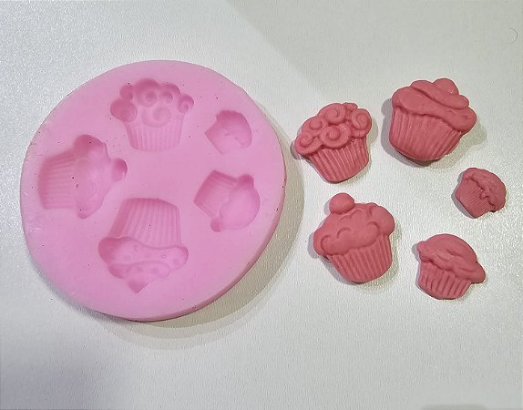 Molde de Silicone Cupcake