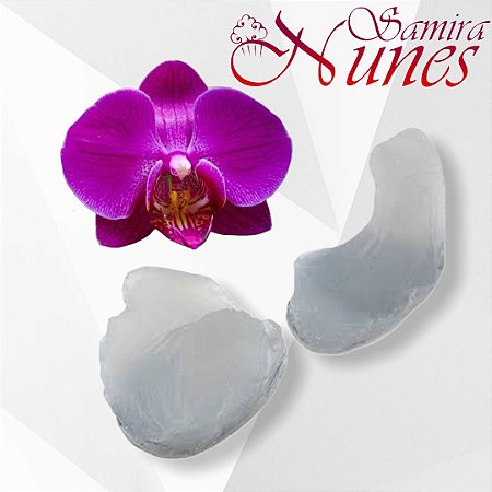 Molde de Silicone Marcador Garganta Orquídea Flexarte - M-010