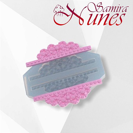 Molde de Silicone Dupla Coroa Flexarte