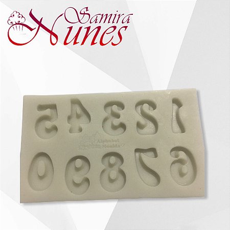 Molde de Silicone Números