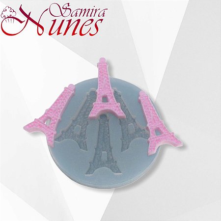 Molde de Silicone Trio de Torres Flexarte