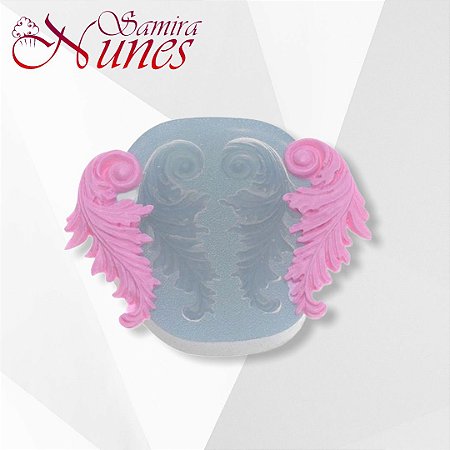 Molde de Silicone Arabesco Espelhado Flexarte - 012