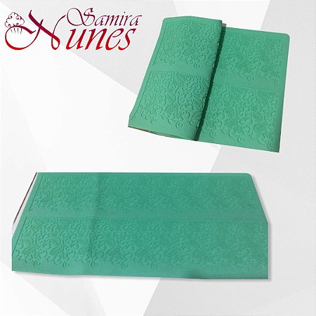 Tapete de Silicone Renda de Açúcar - cod 02