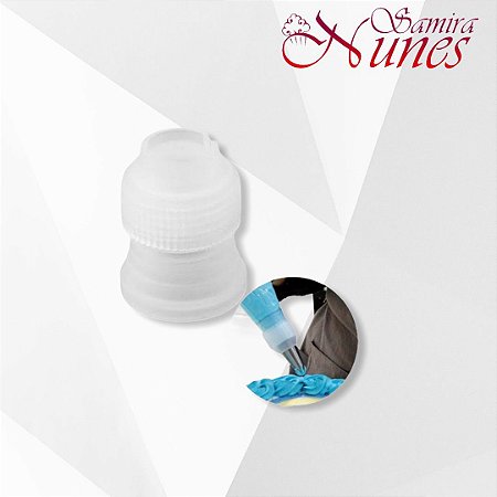 Adaptador Plastico para Bicos de Confeitar Grande 2 UN