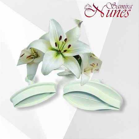 Cortador Ejetor Lírio Grande 2 Peças