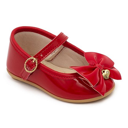 Sapato Masculino, 02 fivelas, verniz vermelho - Cód 073V B - Calçados Porto  Free