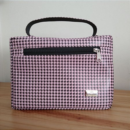 Bolsa Para Bíblia ou Livro Pied Rosa