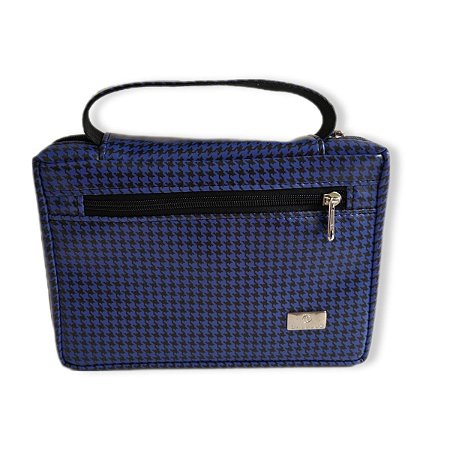 Bolsa Para Bíblia ou Livro Pied Azul