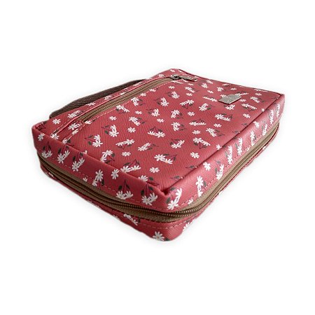 Bolsa Para Bíblia Floral Margaridas