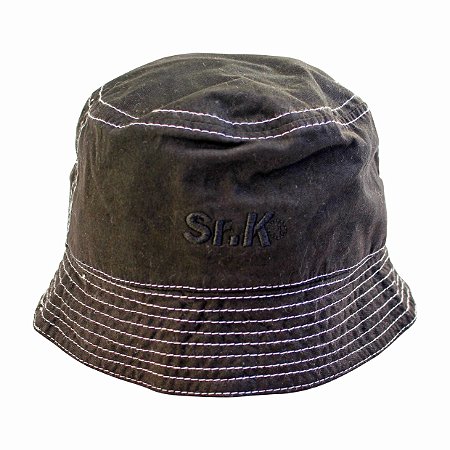 Bucket Hat Tingimento Preto