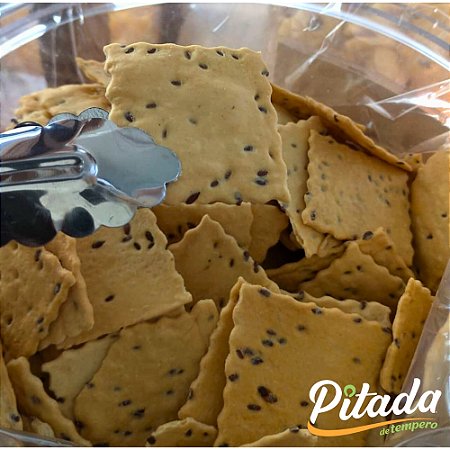Biscoito Linhaça e Alho