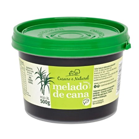 Melado de Cana 500g - Caseiro e Natural