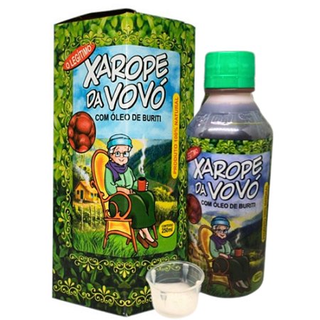 Xarope Da Vovó Com Óleo De Buriti 250ml
