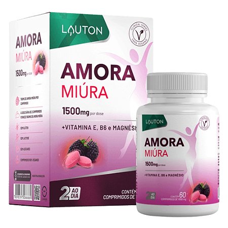 Amora Miúra 1500mg 60 comp. Lauton