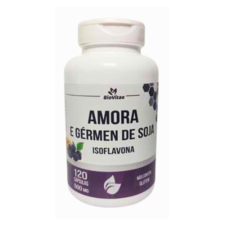 Amora e Gérmen de Soja 60caps 500mg - BioVitae