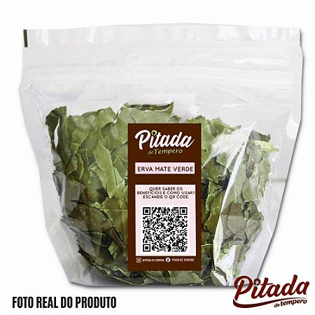 Erva Mate Verde (Ilex Paraguariensis) 80g