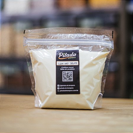 Whey Protein Isolado Sem Sabor - Clean Whey