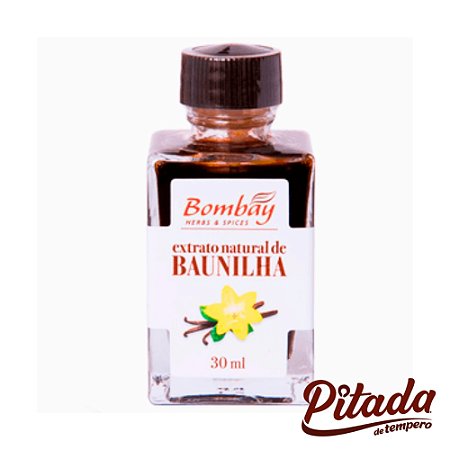 Extrato de Baunilha 30ml - Bombay