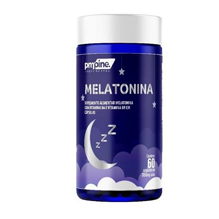 Melatonina em cápsula 350mg - Pmpine