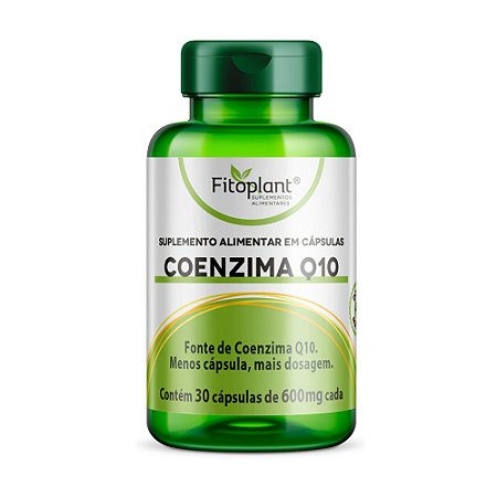 Coenzima Q10 600mg 30caps - Fitoplant