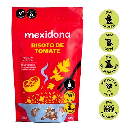 Risoto de Tomate 180g - Mexidona