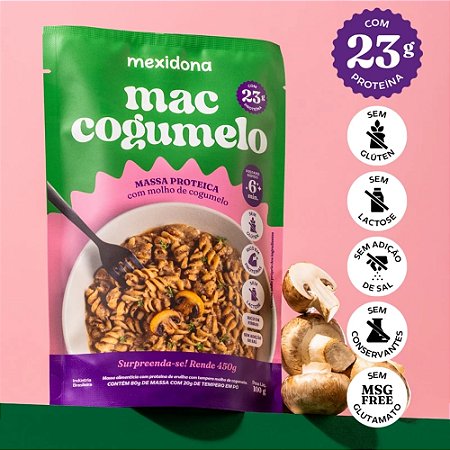 Mac Cogumelo 100g - Mexidona