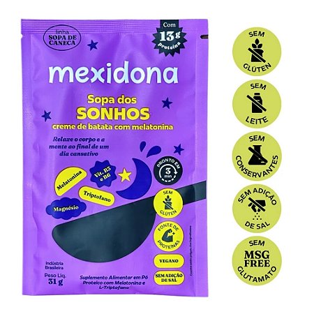Sopa dos Sonhos 31g - Mexidona