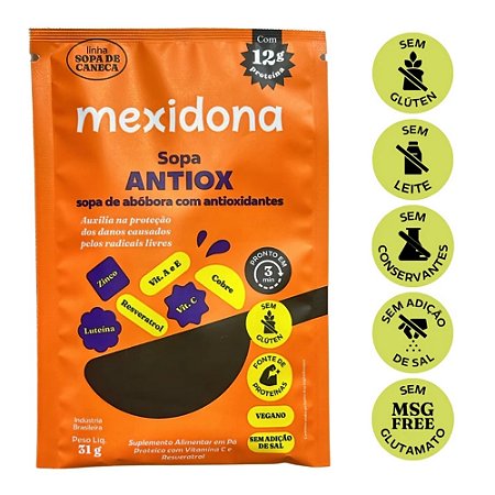 Sopa Antioxi 31g - Mexidona