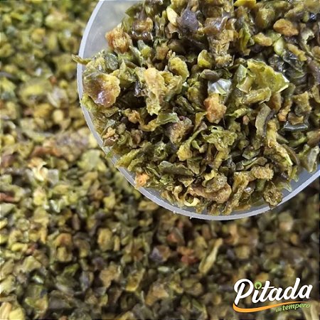 Pimentão Verde Desidratado