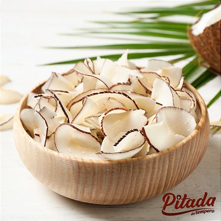 Chips de Coco sem Açúcar