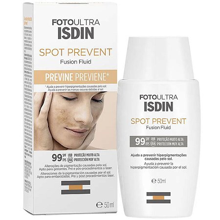 Protetor Solar Facial SpotPrevent FPS99 Isdin 50ml