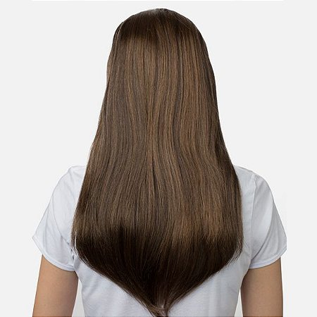 Aplique Liso Longo Tic Tac  Hairdo 63cm Avelã