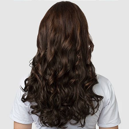 Aplique Ondulado Hairdo 58cm Chocolate