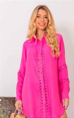 Chemise Santorini pink