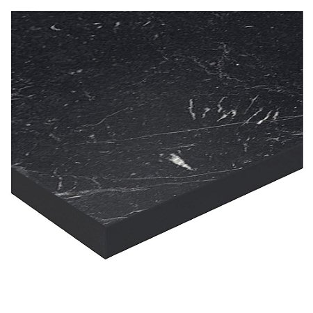 Tampo Itatiaia 100% MDF para Balcão de Pia 120 cm Preto