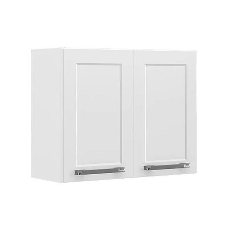 Armário Aéreo 2 Portas Itatiaia De Aço Florença Branco Neve
